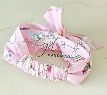 Load image into Gallery viewer, Unicorn &amp; Rainbowd Headwrap
